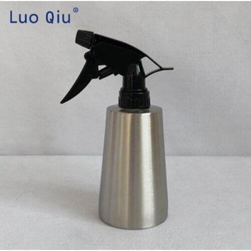 350ML Stainless Steel Oiler Oil Spray Bottle Fuel Injector Sprayer Pot Gravy Boats Kitchen Tool Injection Olive Spraying BBQ