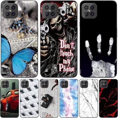 Phone Bags & Cases For Cubot C30 2020 6.4 Inch Cover Soft Silicone Fashion Marble Inkjet Painted Shell Bag For Cubot C30 2020
