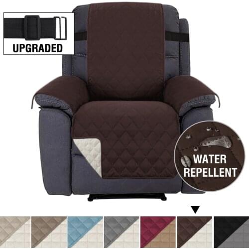 Recliner Sofa Cover Pet Dog Kids Mat Protector Elastic Sofa Couch Cover Waterproof Quilted Furniture Protector