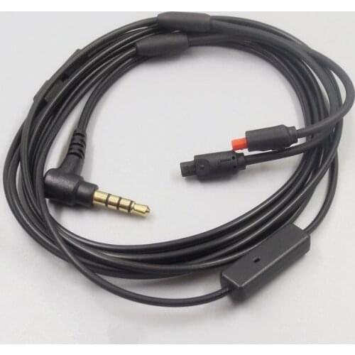 Headphone extension cable remote control with remote volume audio intercom stereo for ATH-IM50 im70 IM01 im02 im03 IM04