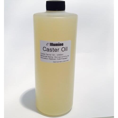 Castor Base Oil Ricinus Communis L.Oils 1000ml Natural Cold-pressed
