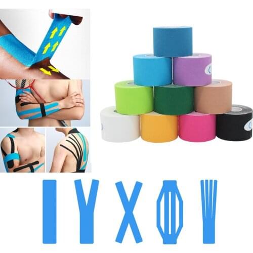 2 Size Kinesiology Tape Perfect Support for Athletic Sports, Recovery and Physiotherapy Kinesiology Taping