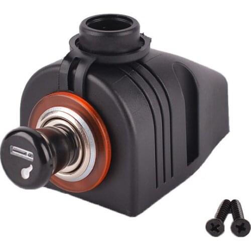 Motorcycle Car Splitter Accesories 12 V Dc Cigarette Lighter Plugs And Cigarette Sockets Water Proof Cigarette Light Socket Auto