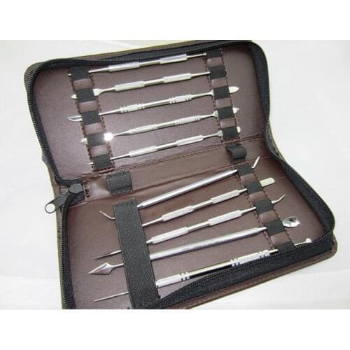 Diy dental carving kit ,engraving knife set,stainless steel carving knife, wax carving kit