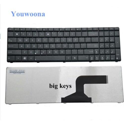 New Replace Laptop Keyboard For ASUS X55V X53S X54H A52J A53S N53S K53S K52J K55D
