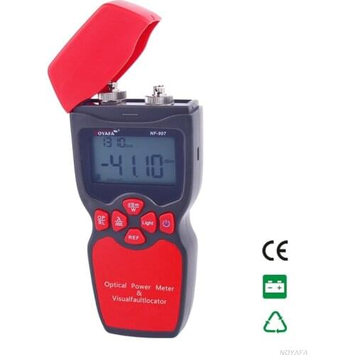 NOYAFA NF-907C 2-IN-1 Power Meter + VFL Optical Multimeter Fiber Optical Power Meter & Visual Fault Locator