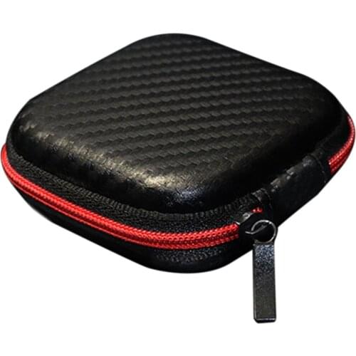 Portable Universal Mini Headphone Earphone Case Earbuds SD Card Hard Pouch Bag