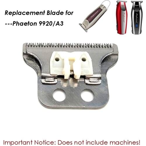 Professional Hair Clipper Electric Hair Trimmer Blade Finishing Cutter Replacement Knife Head for Phaeton 9920 A3 Blade Only