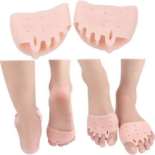 Silicone Padded Forefoot Insoles Shoes Pad Gel Insoles High Heel Breathable Health Care Shoe Insole High Heel Shoe Insert