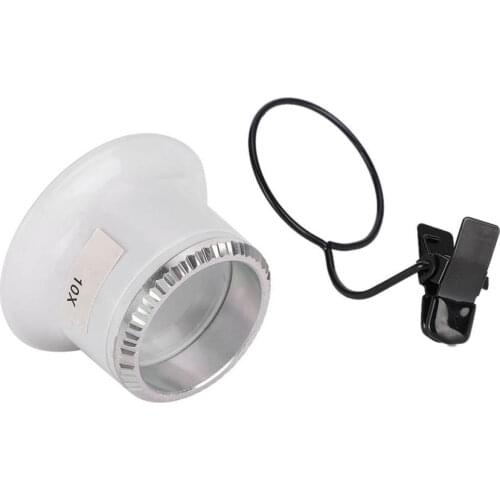 10X Clip-On Watch Magnifying Glasses Repair Magnifier Loupe Jewelry Tool for Jeweler watchmaker