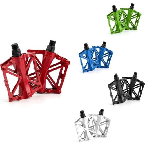 1Pair Aluminum Alloy Road Bike Pedals Ultralight MTB BMX Bearing Bicycle Pedal Bike Parts