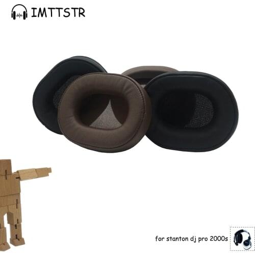 1 pair of Sleeve for Stanton DJ Pro 2000S Earmuff Ear Pads Cushion Cover Earpads Pillow Replacement Headphones 2000 s