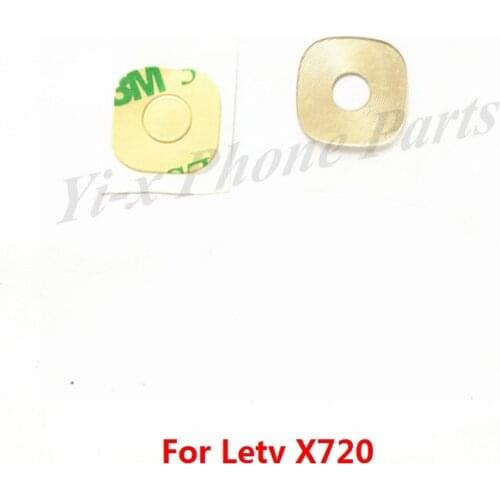10PCS Letv LeEco Pro 3 X720 Rear Back Camera Glass Lens Cover Replacement Repair Spare Parts For letv X720 with black/gold