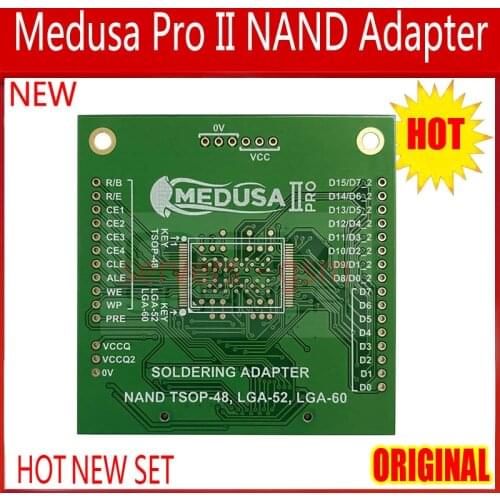 2021 Original New Medusa Pro II Nand Adapter is intended for boIIreading/writing/erasing NAND data via soldering