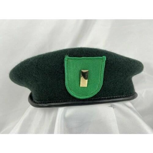 US Army 9th Special Forces Group Green Beret Second Lieutenant Officer Rank Hat armyshop2008