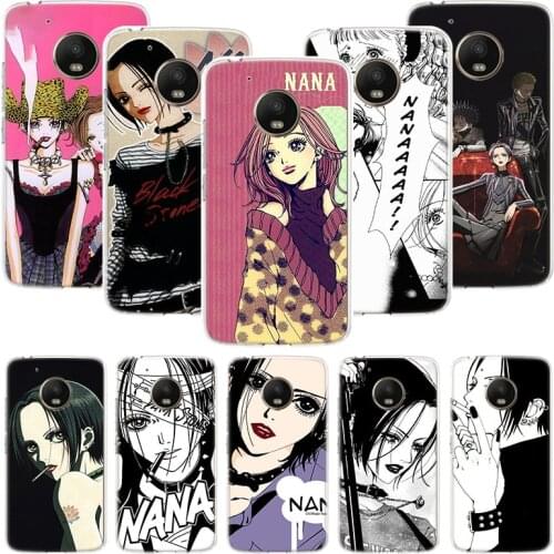 NaNa Osaki Anime Phone Case For Motorola Moto G9 G8 G7 G6 G5 E6 E5 E4 Plus Play Power One Action Macro Coque Cover Capa