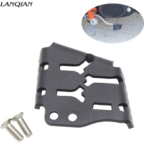 Motorcycle Black Rear Brake Pedal Lever Step Plate Tip Enlarge Lengthen For 1190 Adventure R 1050 1290 Super 990 SMR