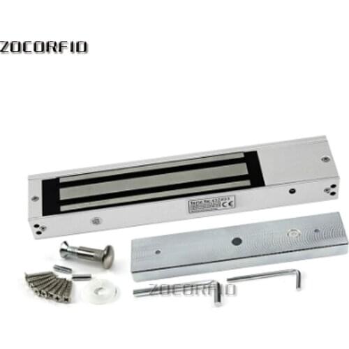 DC12V Suction 350KG Electric Magnetic Lock Gate Opener Suction Holding Force Electromagnetic for Access Control