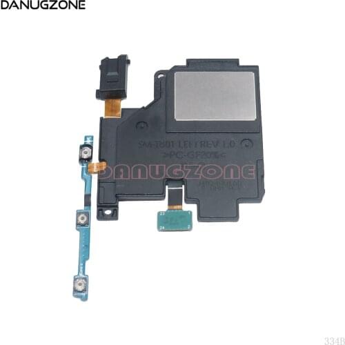 Power Button Switch Volume Button On / Off Ringer Buzzer Loud Speaker Headphone Audio Jack Flex Cable For Samsung T800 T801 T805