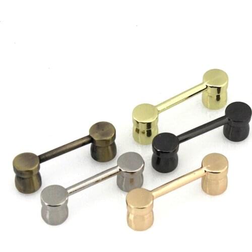 2pcs Zinc Alloy Fashion Bag Arch Bridge Handbag Side New Style Buckle Clips for DIY Bags Belts Strap Leather Crafts Hardware