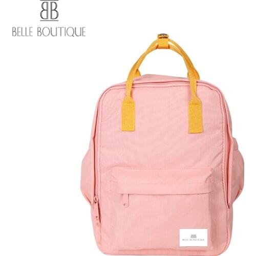BelleBoutique Fashion Backpack Waterproof Oxford Travel Mini New Trendy Canvas Women Unisex School Bag Computer Travel