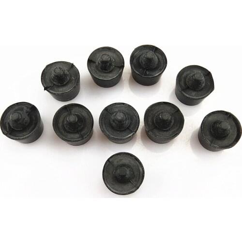 SCJYRXS 10Pcs Car Door Panel bumper Shockproof Buffer Rubber Stopper For Polo Scirocco Sharan Golf MK5 MK6 1K8 837 529 1K8837529