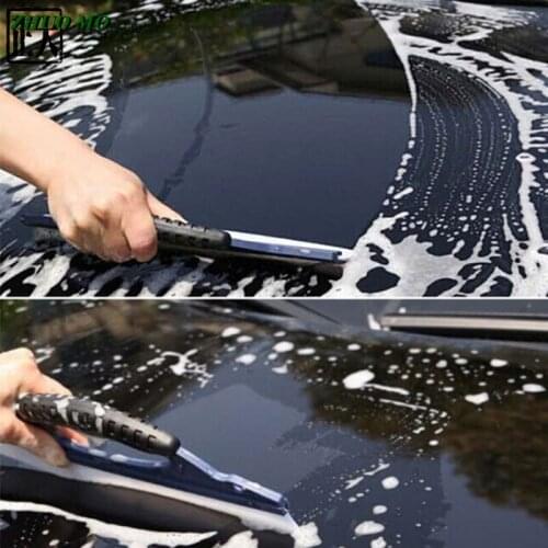 2Pcs New Arrival Silicone Water Wiper Scraper Blade Squeegee Car Vehicle Windshield Window June6 car-styling