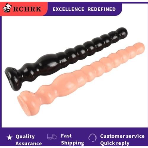 Adult Sex Toys For Woman Men Long Anal Plug With Suction Cup Butt Plug Large Dildo Anus Backyard Masturbation Prostate Massager