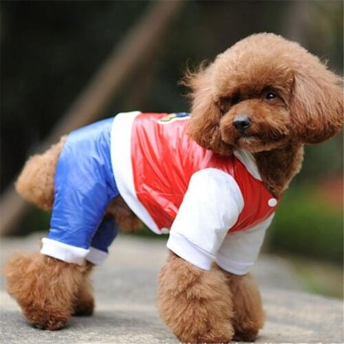 Winter Dog Clothes Jumpsuit Waterproof Clothing for Dog Coat Jacket Small Dog Costume Outfit Garment Puppy Apparel Dog Pants