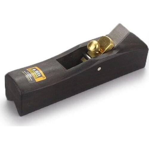 1Pcs DIY Mini Hand Planes Carpentry Carpenter Hard And Wear-Resistant Ebony Joinery Arc Bottom Planer Woodwork Tools Drop Ship