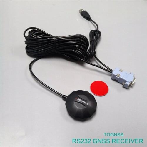 10m 5V power supply, RS232 GPS RECEIVER, DB9 female, support external power supply GNSS chip design Supports GLONASS module