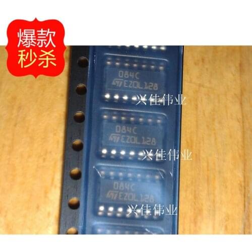 10PCS New original authentic TL084CDT 084C SOP Quad Operational Amplifier ST