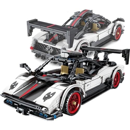 608Pcs High-Tech Assembly Mechanical Super Sports Racing Sets Building Blocks Bricks Kids Educational DIY Toys Birthday Gifts