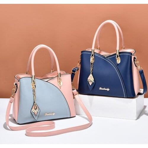 Designer New Women Bag Casual Women Handbags Large Capacity Luxury Shoulder Bag All-Match Color Matching Ladies Messenger Bags