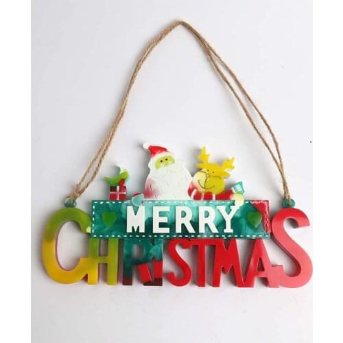 Christmas Santa Letter Listing Mold Epoxy Glue Silicone Mold Table Soft Ceramic Plaster Ornament Pendant Home Decor