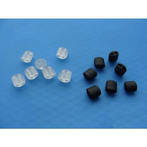 DIY headphone cable slider Line deduction Splitter Headphone Accessories 100pcs