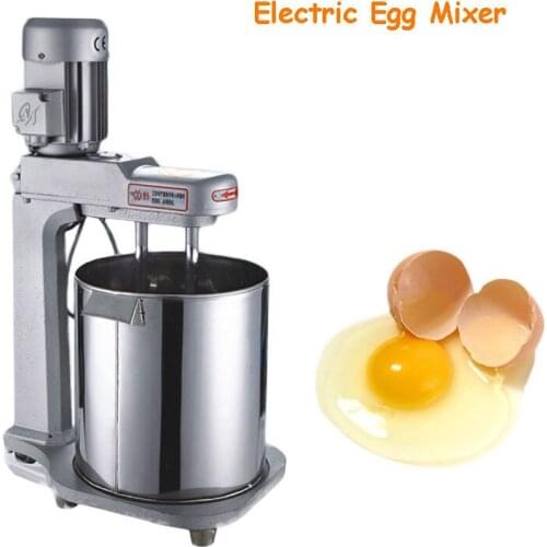 Commercial Egg Blender Electric Mixer Efficient Egg Mixing Macheine Household 15L Double Axis With Barrel Large Blender JD-15
