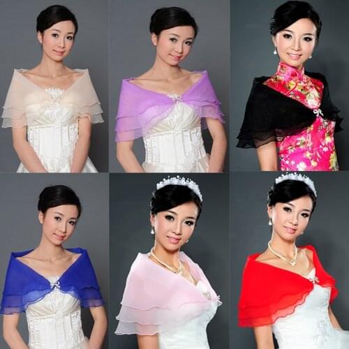 Lace Bolero Wedding Dress Cape White Black Red Cape Bolero Bridal Capa De Novia Blue Pink Bolero Femme Mariage Capes