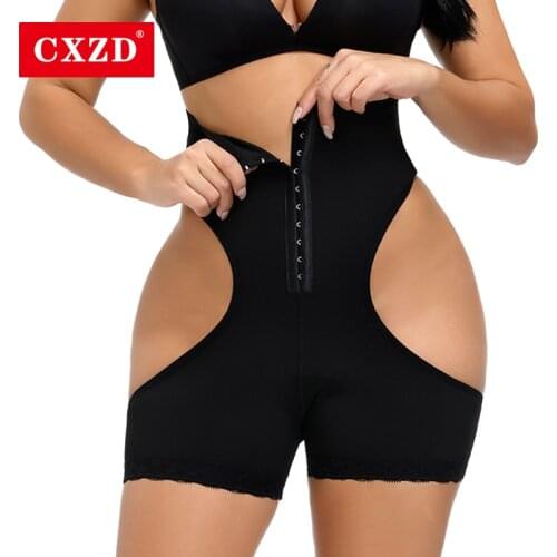 CXZD 2021 New High Waist Womens Control Panties Butt lifter Tummy Control Briefs Wedding Pant Body Shapers Sexy Lift Up Buttock