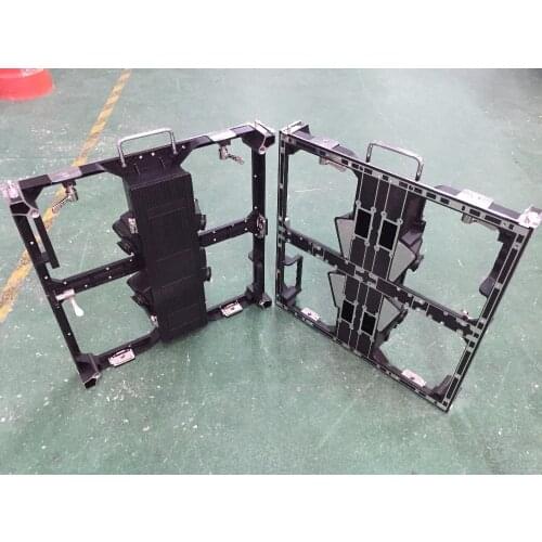 P3.91 and P4.81 die casting aluminum empty cabinet, 500x500mm panel, 250x250mm module,P3.91 led video wall