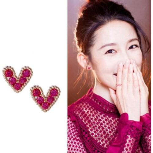 21style Why Secretary King Smile Park Min Young Korean Drama Ear piercing Line Personality Earrings For Women Girls Pendientes