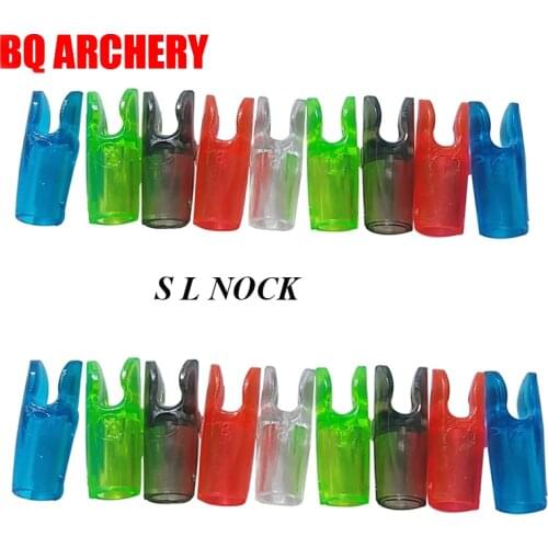24Pcs Archery Carbon Arrows Shaft ID3.2/4.2/6.2mm Arrow Nocks Compound Traditional Recurve Bow Hunting DIY Accessories Pin Nocks