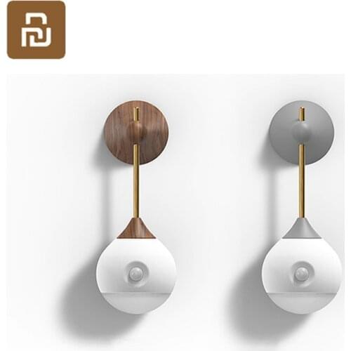 Sothing Sunny Night Light Removable Infrared Smart Induction USB Charging Wall Mounted Night Lamp Mijia Smart Home