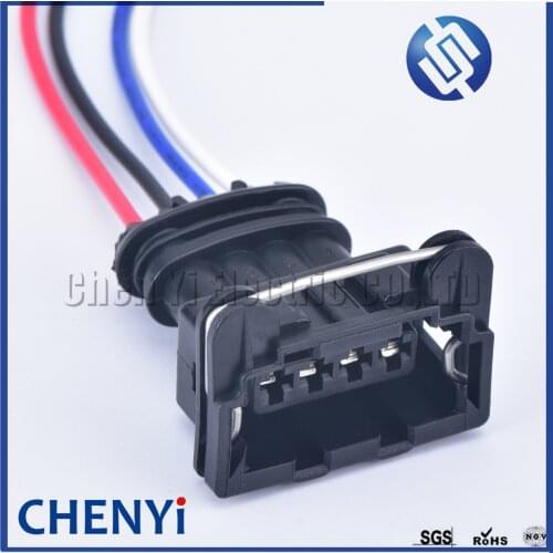 Tyco AMP 4 Pin Junior Power Timer Socket Plug O2 Sensor Ignition Coil Automotive Connector For Oxygen sensor 282192-1 with wire