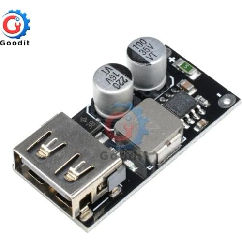 USB DC-DC Buck Converter Charging Step Down Module QC3.0 QC2.0 6-32V 9V 12V 24V to Fast Quick Charger Circuit Board 3V 5V 12V