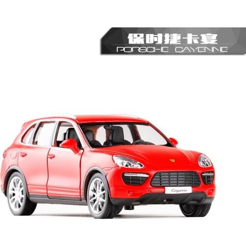 High Simulation RMZ city 1:36 Exquisite matte Metal Car Styling Porsch Cayenne SUV Limousine Alloy Diecast Pull Back Model Car