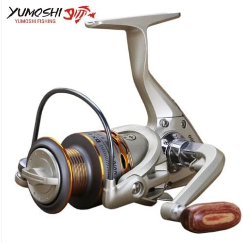 Yumoshi DX 1000- 7000 13BB 5.5 : 1 Fishing Reel Wheel Metal Spool Spinning Fishing Reels Hot-selling Fishing tools For Fishing
