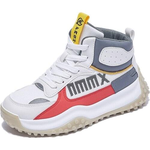 Shoes Women 2021 Fashion High Top Breathable Running Shoes Womens Platform Sneakers Non Slip Casual Sport Shoes Zapatos Mujer