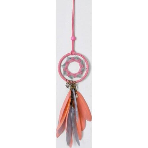 1PCS dream catcher car pendant creative car accessories feather Decoration Home Decor Wall Hanging car accessories for girls