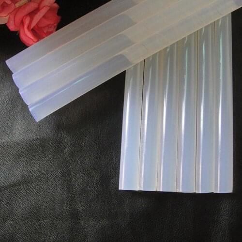 10pcs 11x160mm Hot Melt Gun Glue Sticks Clear Glue Adhesive Sticks For Electric Hot Melt Gun Craft Transparent Glue Stick KC1299